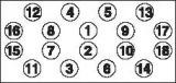 WILMINK GROUP wg1736434 -  Комплект болтов головки цилидра